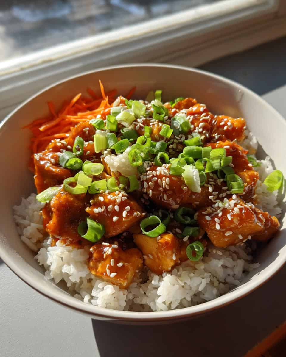Easy Sweet Chili Chicken Bowl Recipe - detail 3