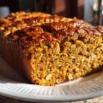 Flourless Pumpkin Bread with Oats and Maple Syrup