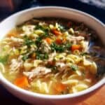 Fresh Herb Chicken Noodle Soup