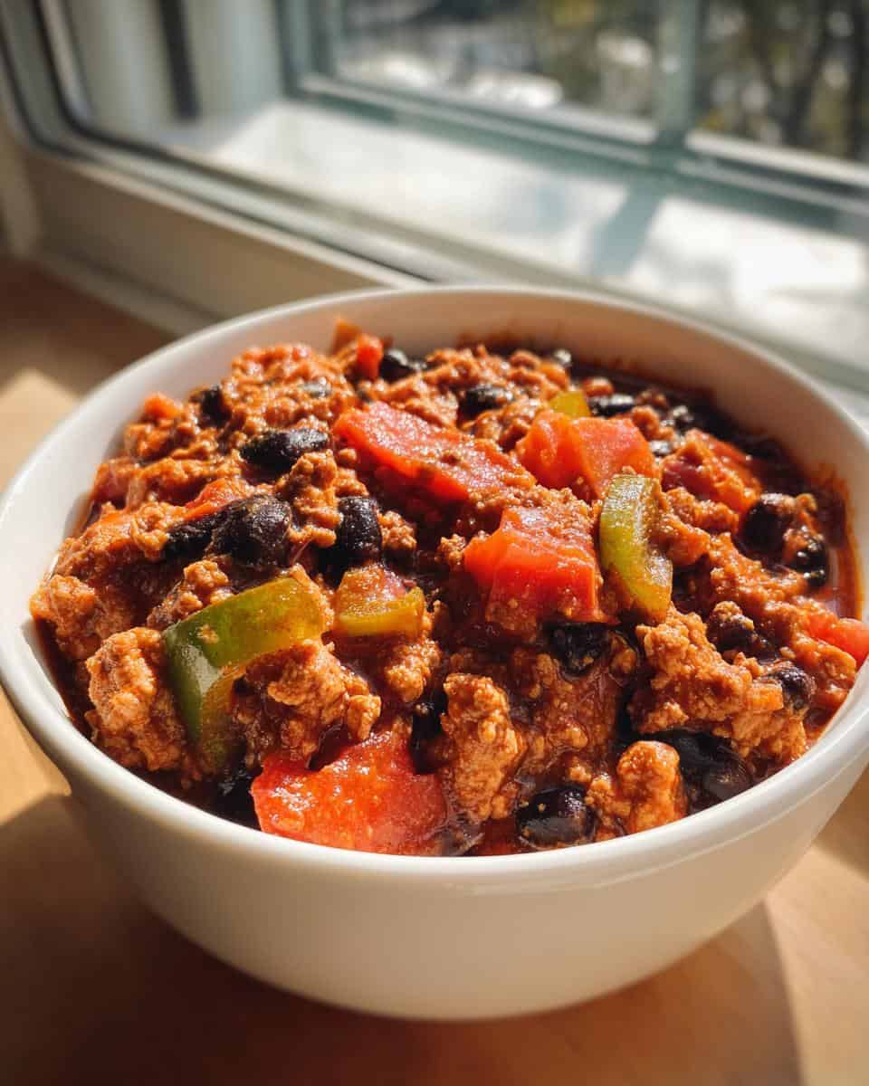 Ground Turkey Chili With Black Beans - detail 1