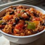 Ground Turkey Chili With Black Beans