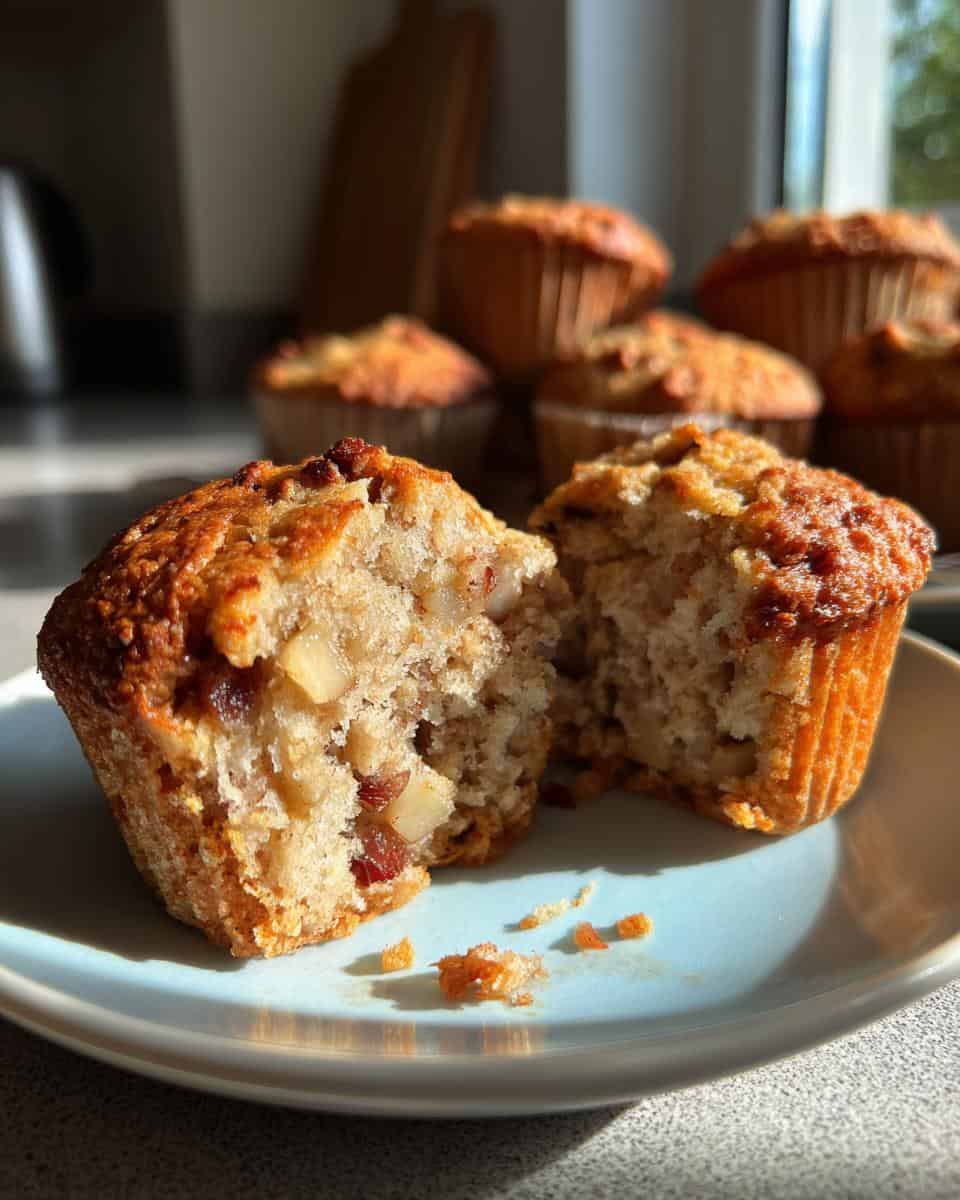 Healthy Apple Muffins - detail 1
