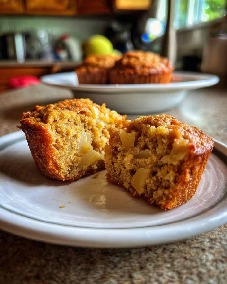 Healthy Apple Muffins - detail 3