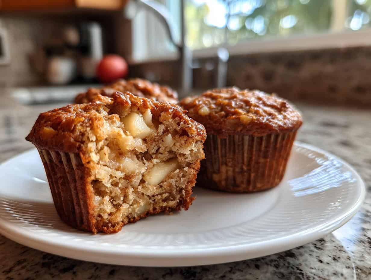 Bake Amazing Healthy Apple Muffins in Just 35 Minutes