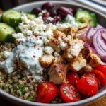 Healthy Greek Chicken Tzatziki Bowl Recipe