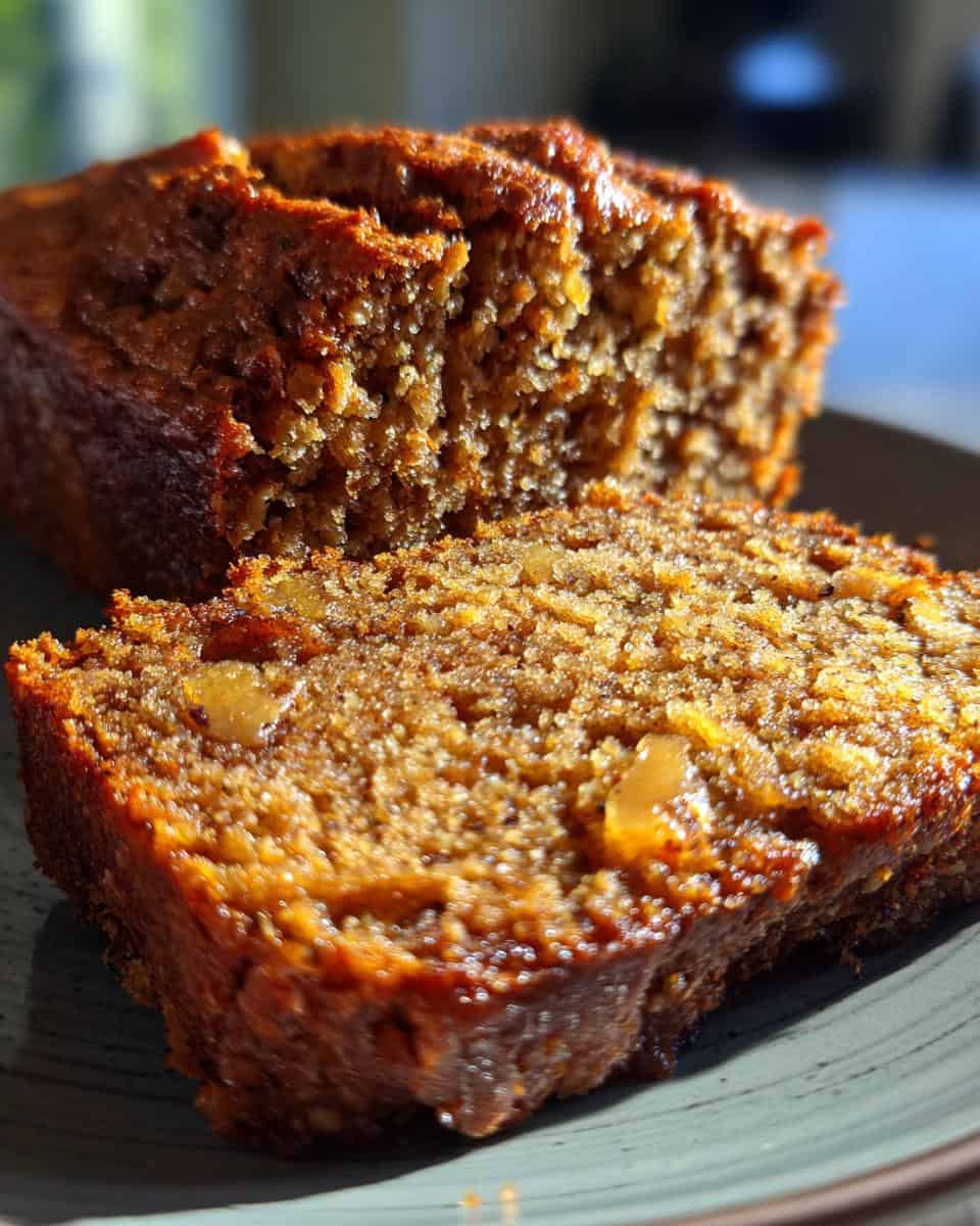 Healthy Pumpkin Banana Bread - detail 3