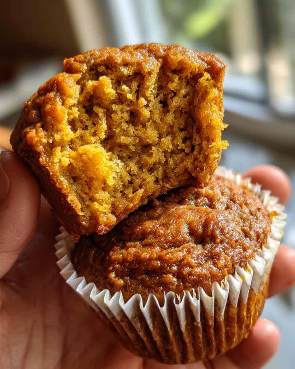 Healthy Pumpkin Banana Muffins - detail 1