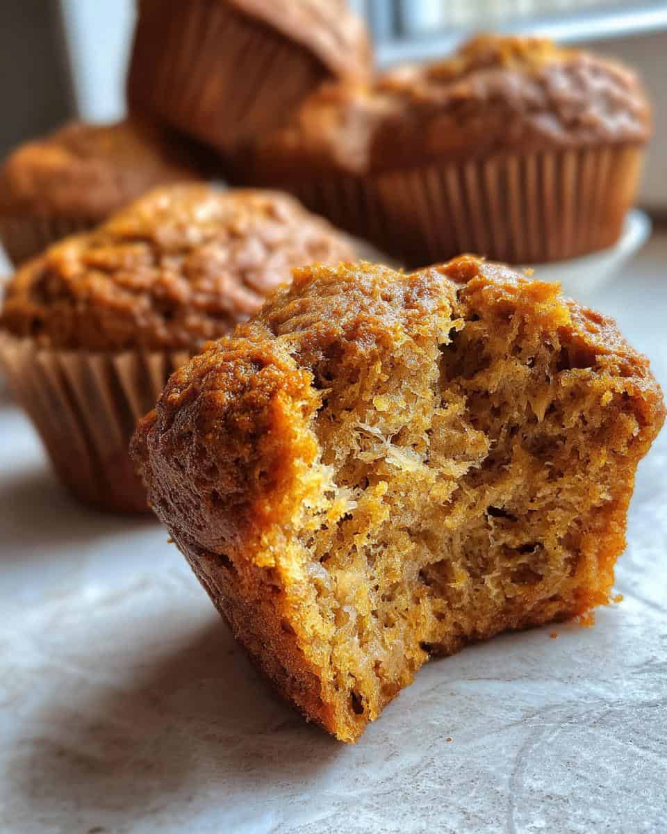 Healthy Pumpkin Banana Muffins - detail 2