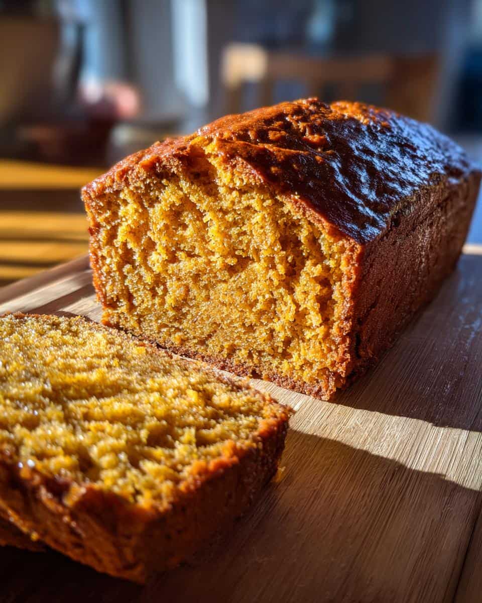 Healthy Pumpkin Bread - detail 2