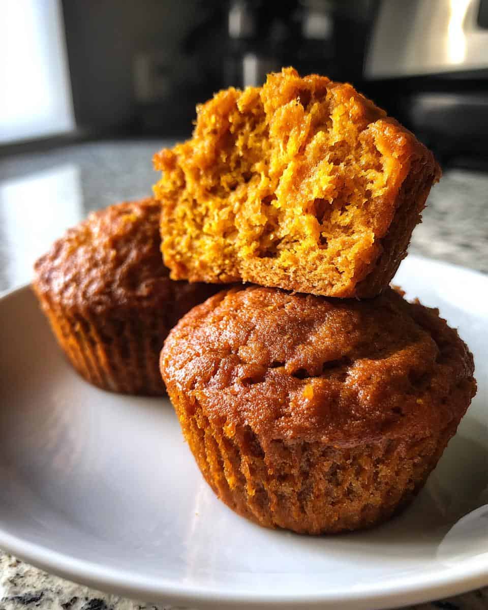 Healthy Pumpkin Muffins - detail 2