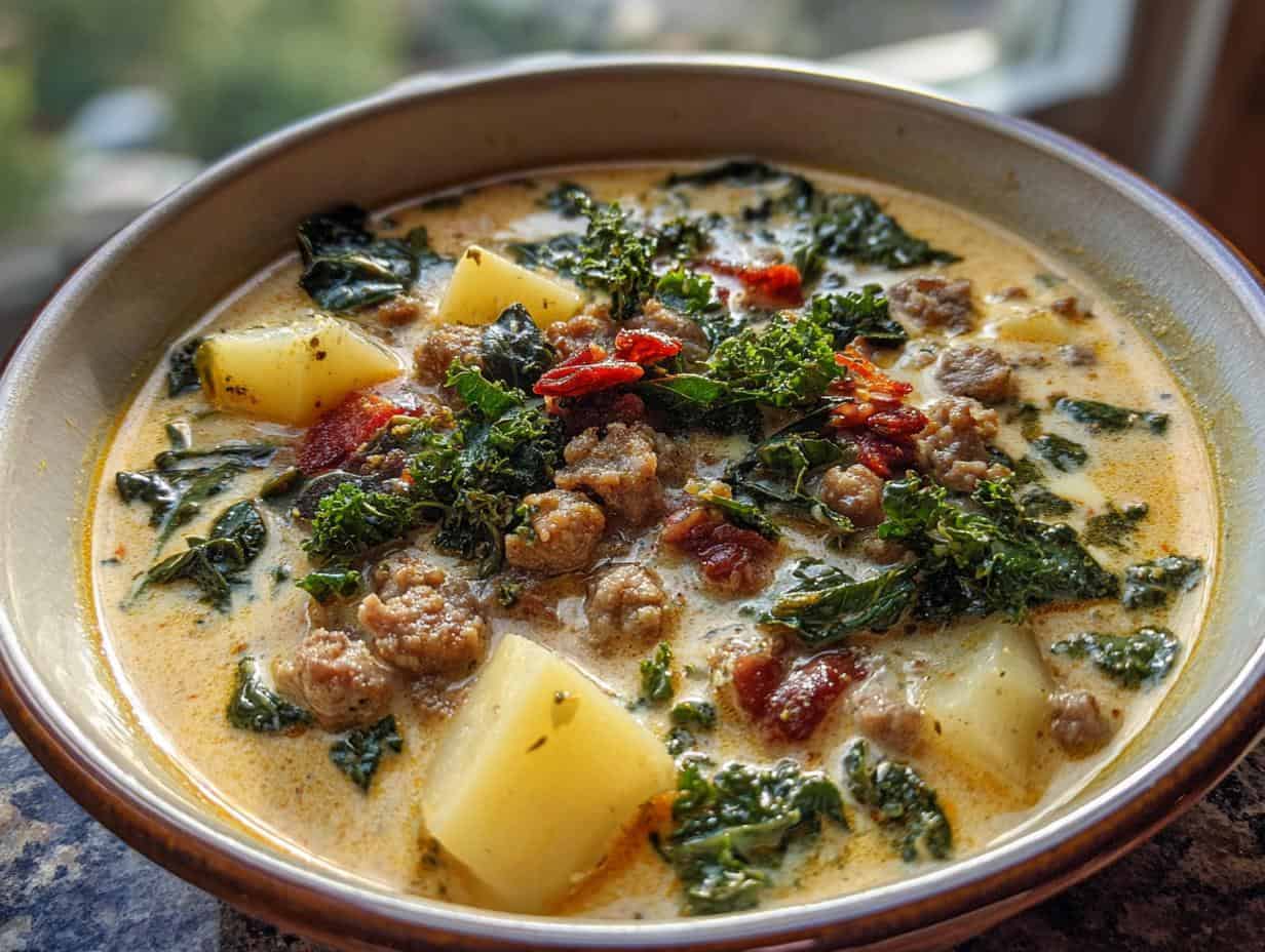 Delicious Hearty Zuppa Toscana in 45 Min