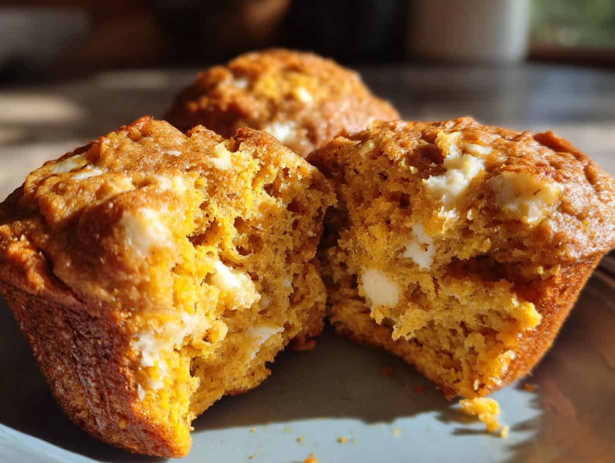 Fail-Proof High-Protein Cottage Cheese Pumpkin Muffins