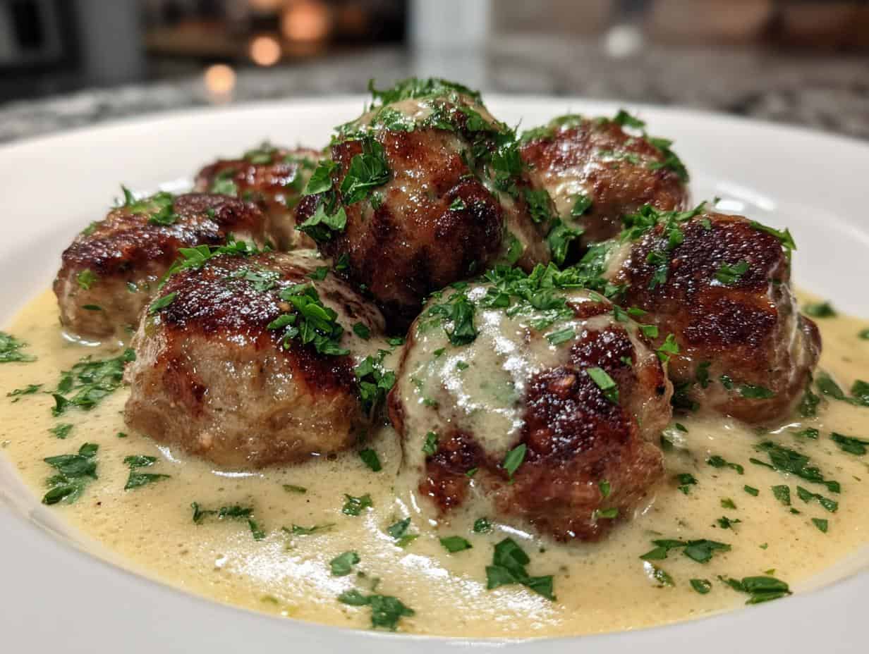 Relish 20 Amazing Keto Turkey Meatballs In A Creamy Sauce