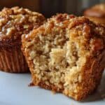Moist Applesauce Oatmeal Muffins