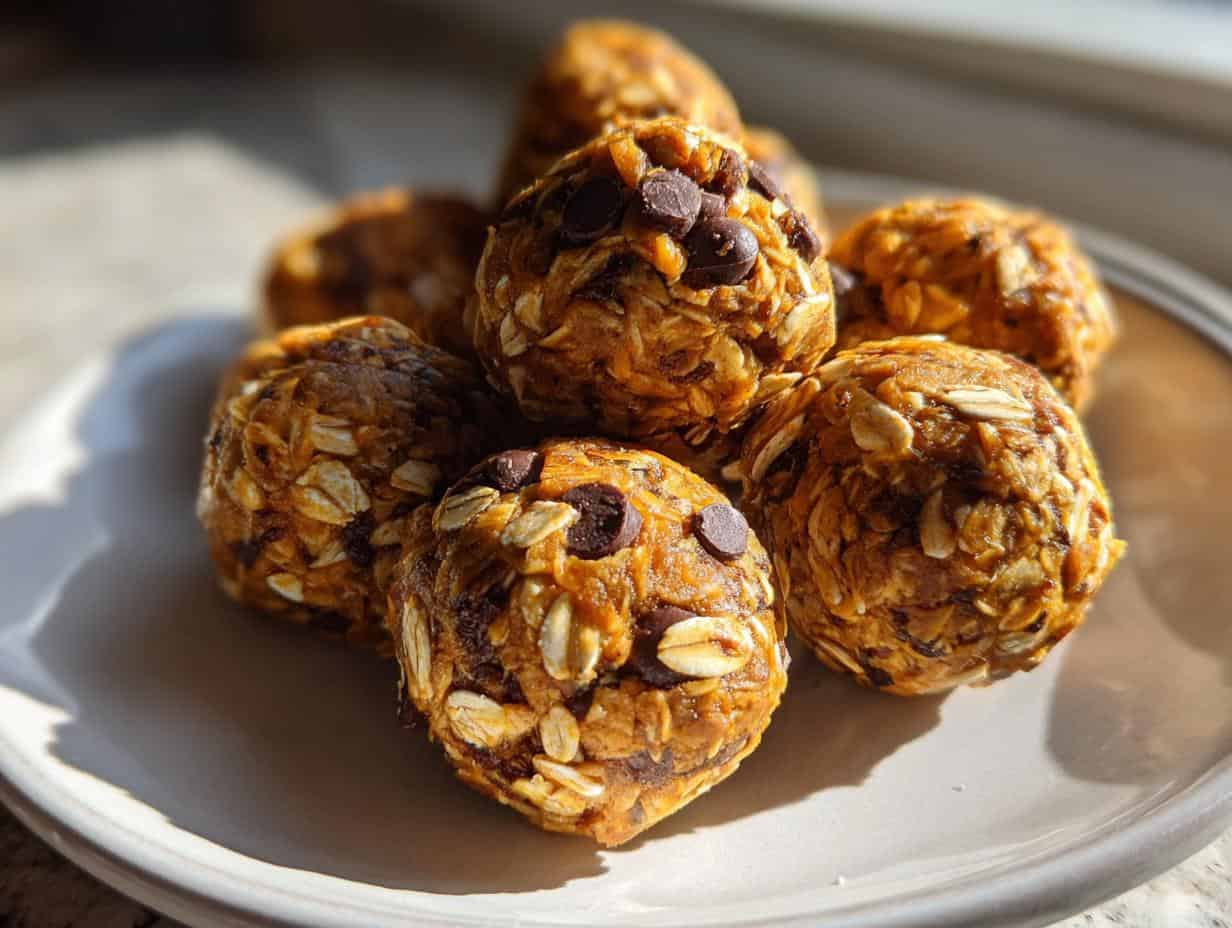 Adored No-Bake Pumpkin Energy Bites: Sinfully Fast 10-Min