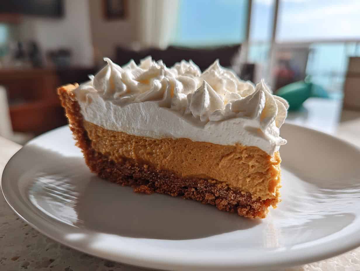 Foolproof No Bake Pumpkin Pie in Only 20 Minutes