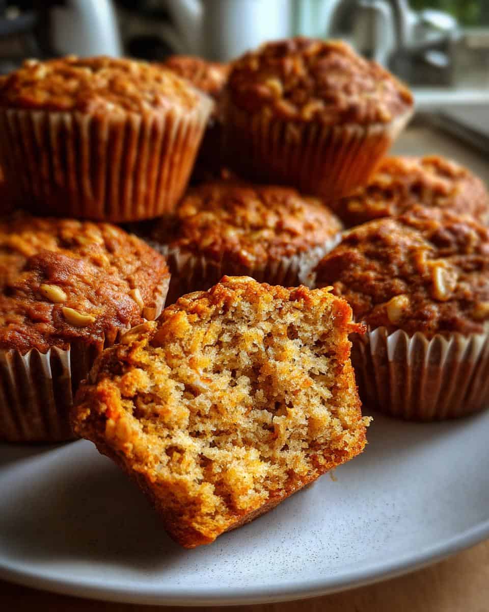 Pumpkin Oat Greek Yogurt Muffins - detail 1