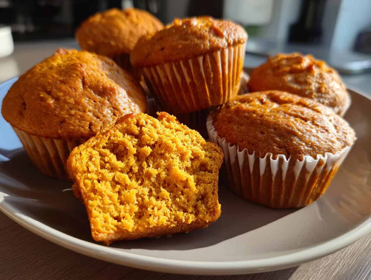 Pumpkin Protein Muffins: Delicious Fall Treat in 25 Minutes