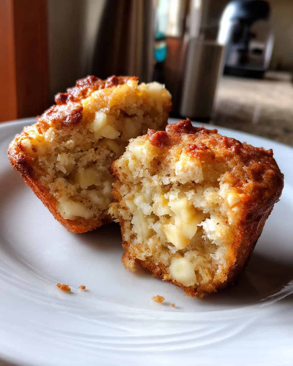 Quick Greek Yogurt Apple Muffins - detail 2