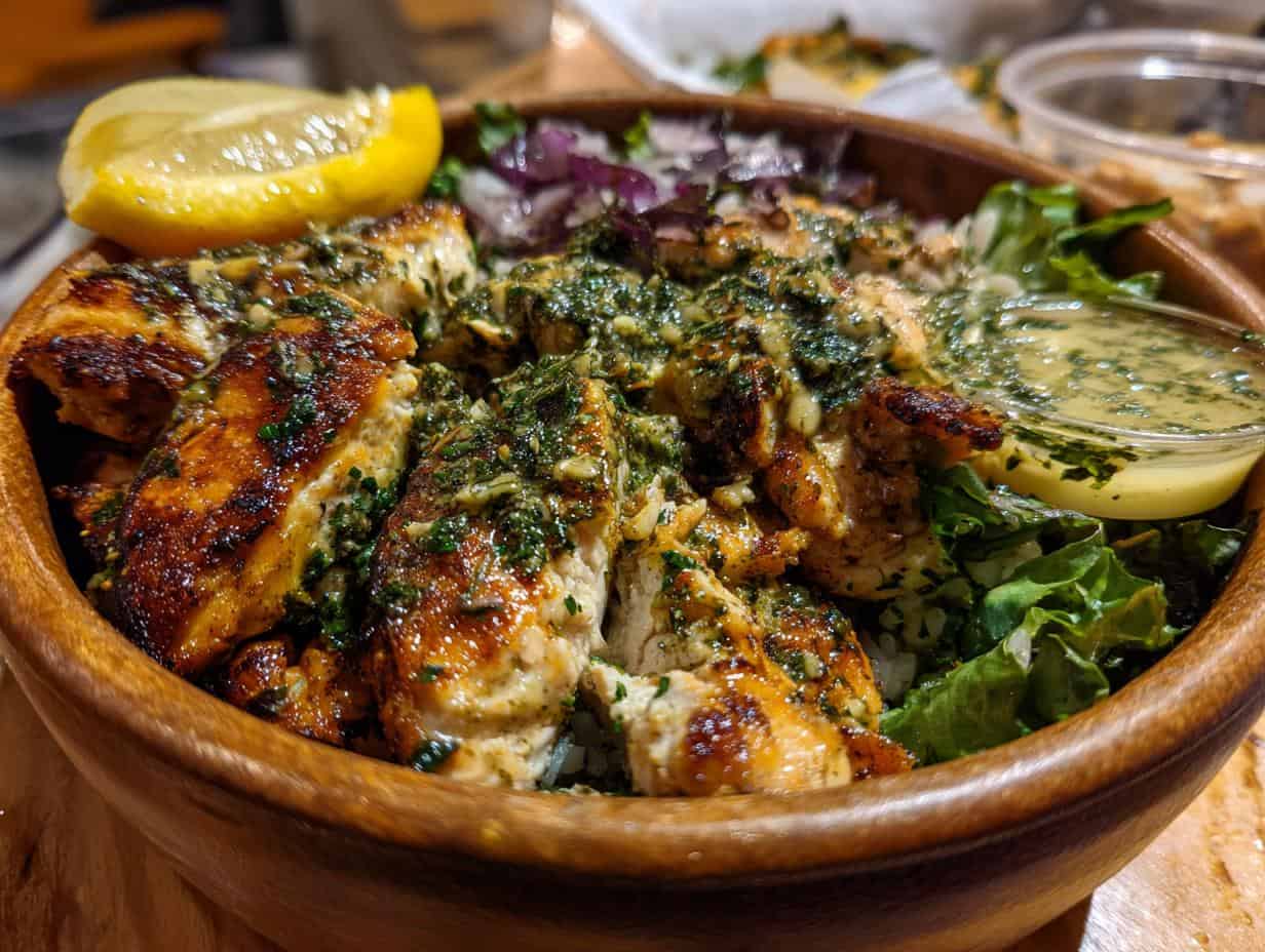 Bite into Delicious Quick Lemon Herb Chicken Bowl in 20 Minutes