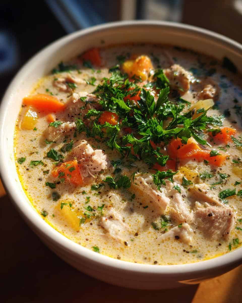 Rich and Creamy Chicken Soup - detail 1