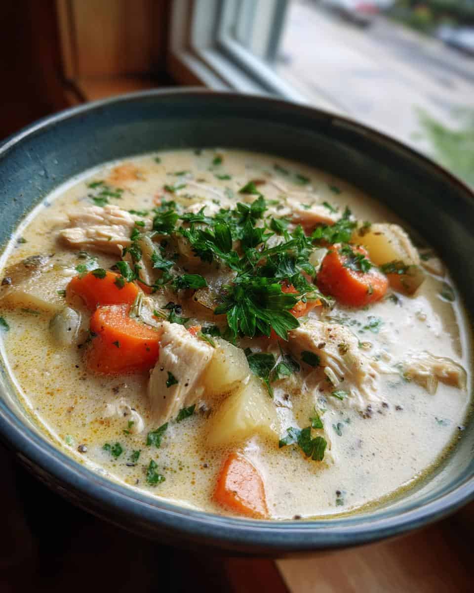 Rich and Creamy Chicken Soup - detail 3