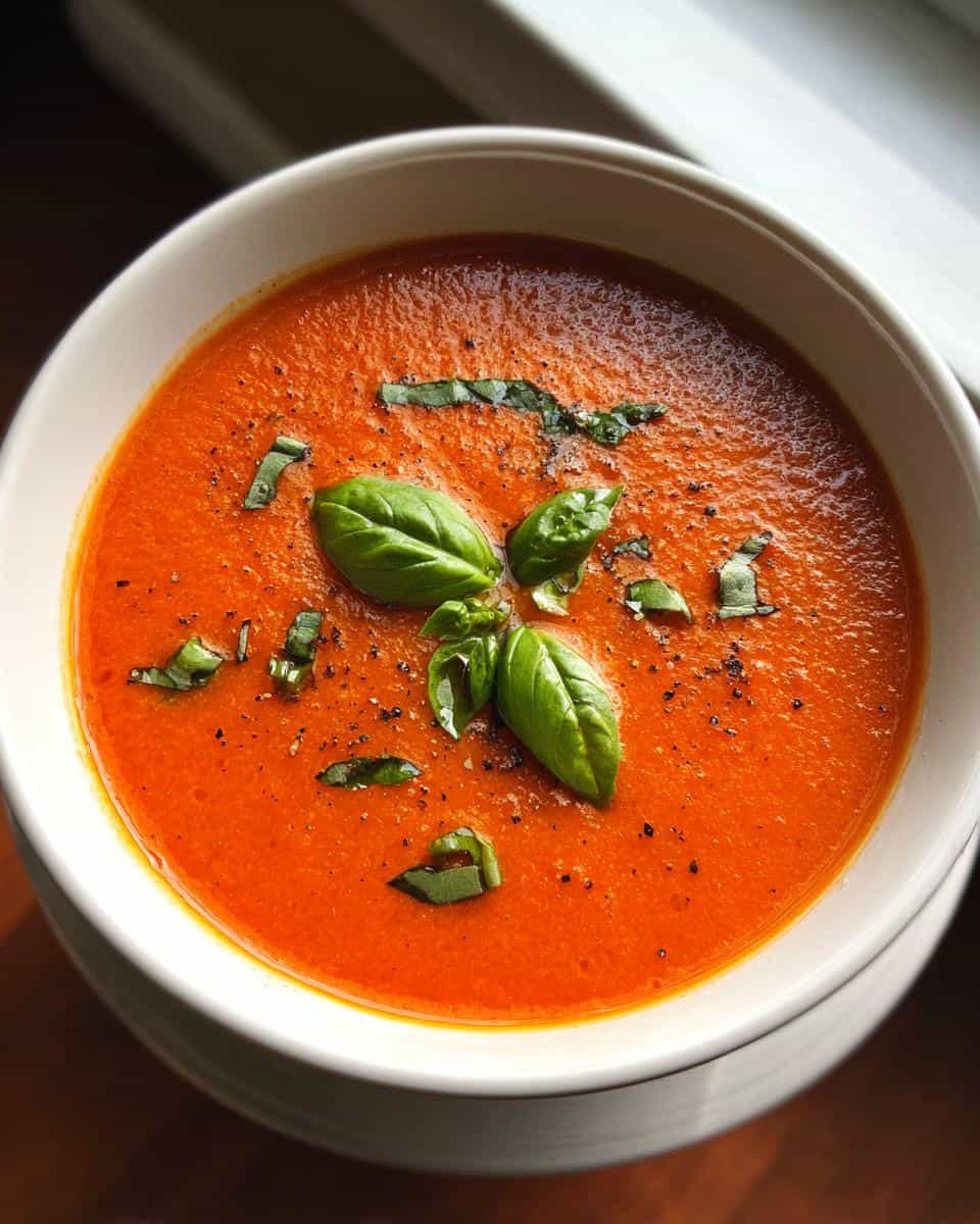 Roasted Tomato Basil Soup - detail 2