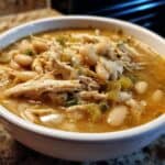 Slow Cooker Chicken and White Bean Chili