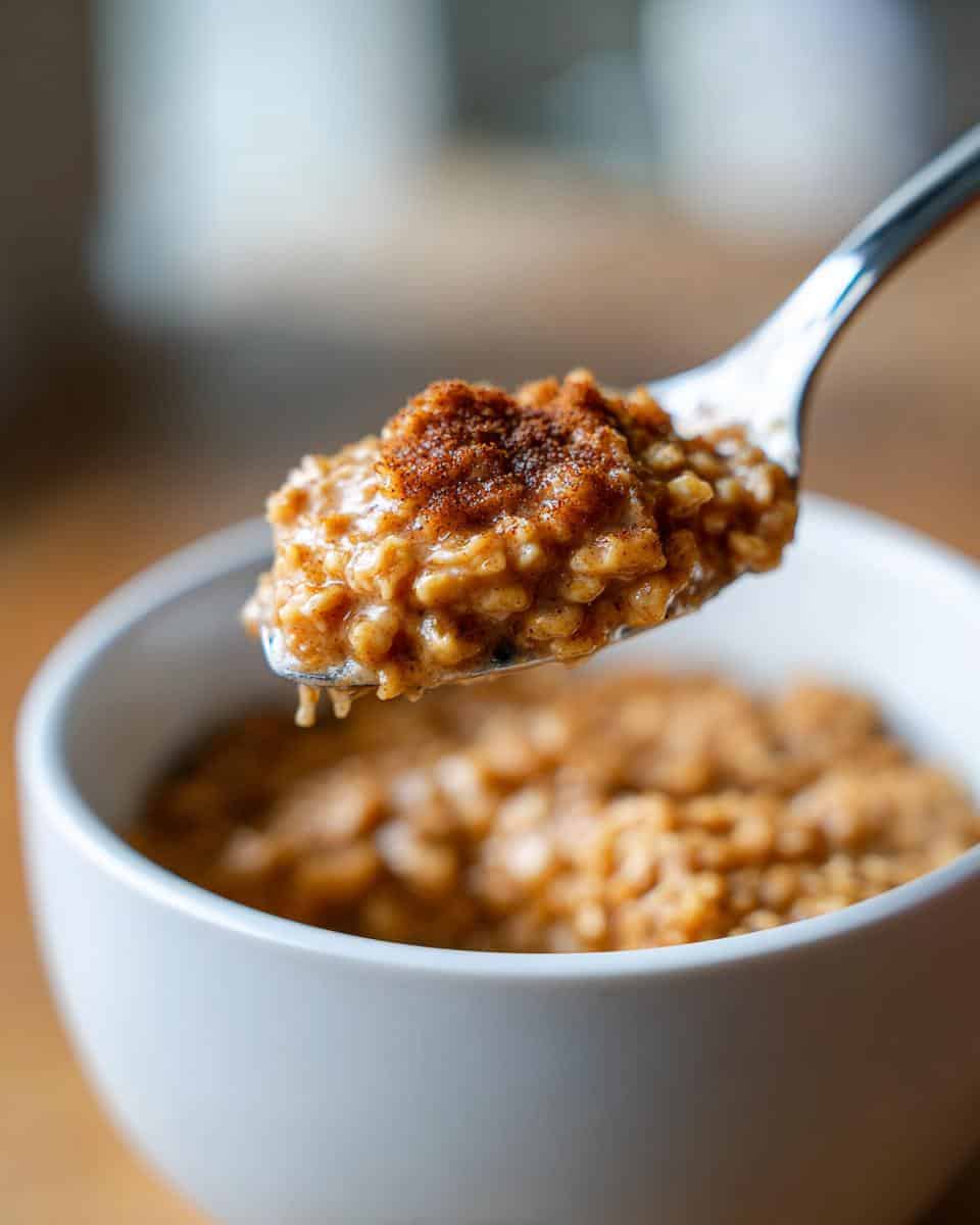 Slow Cooker Pumpkin Pie Oatmeal - detail 2