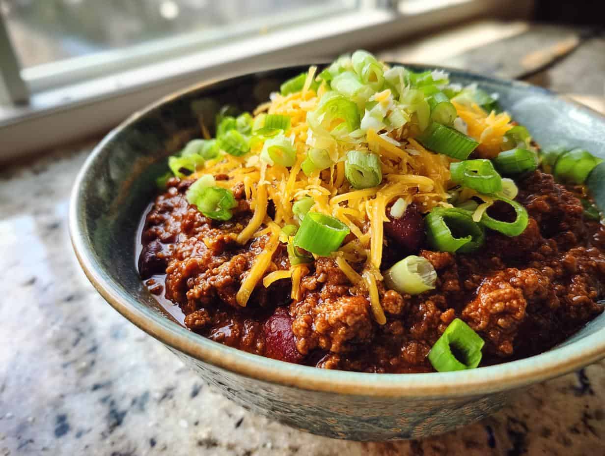 Unleash Insane Smoky Beef & Black Bean Chili in Just 30