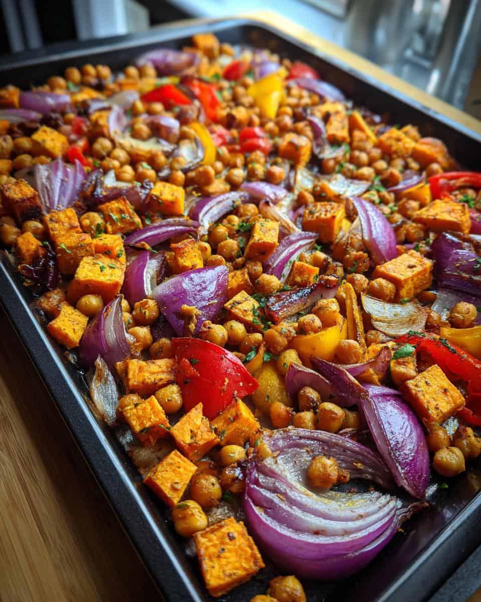 Smoky Sweet Potato & Chickpea Sheet Pan - detail 3