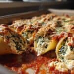 Spinach and Ricotta Stuffed Shells
