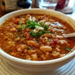 White Bean Pumpkin Turkey Chili