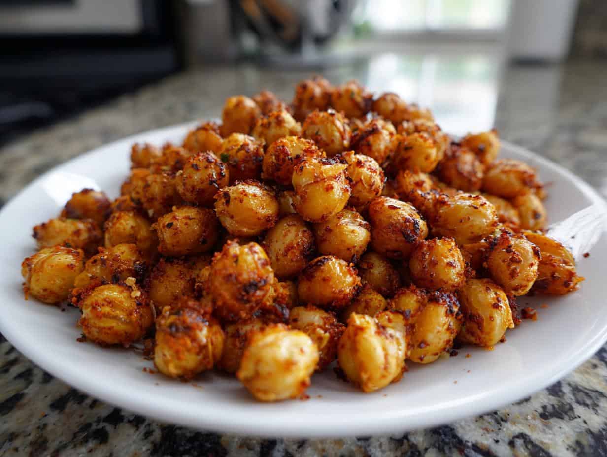 Air Fryer Chickpeas