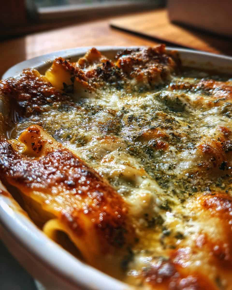 Broccoli Cheddar Lasagna Soup - detail 2