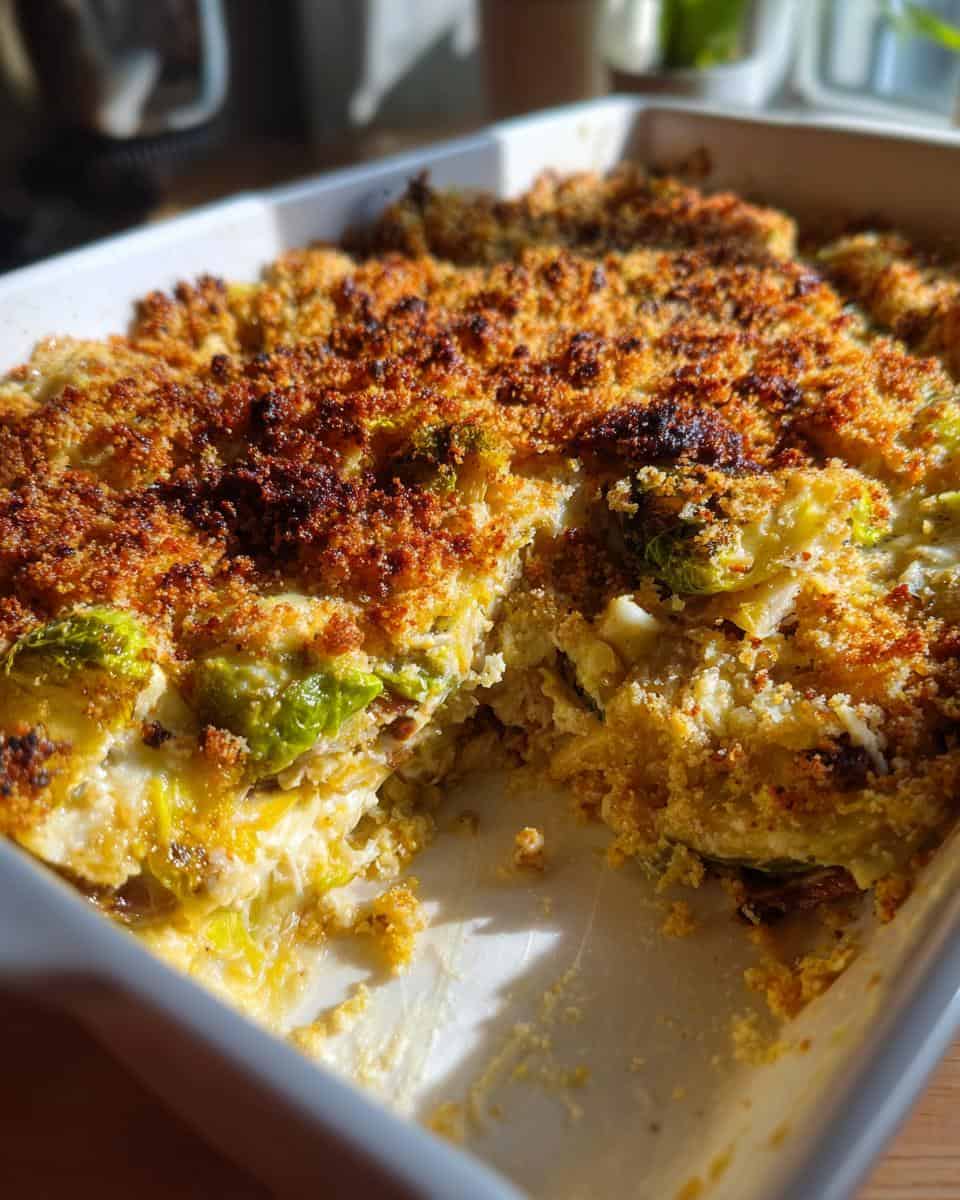 Brussels Sprout Casserole - detail 3