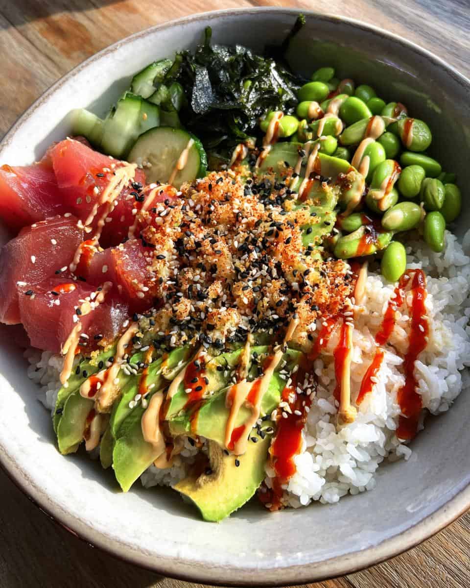 California Sushi Bowl Recipe - detail 1