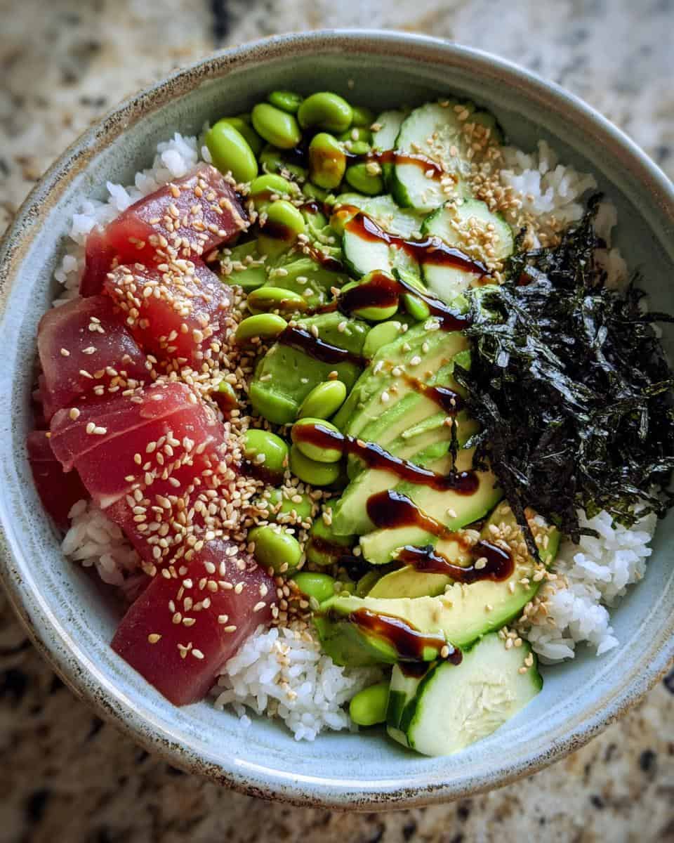California Sushi Bowl Recipe - detail 2