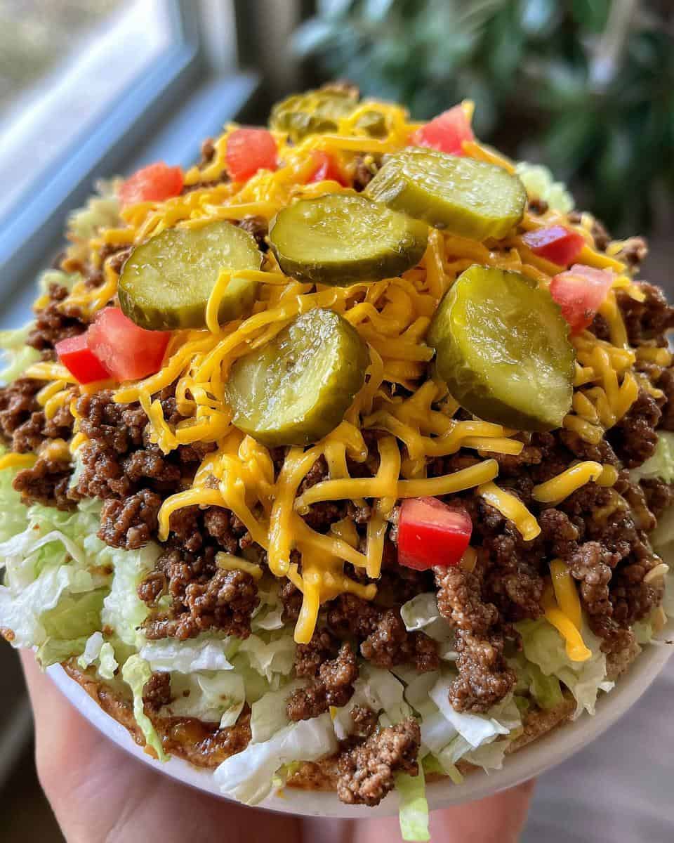 Cheeseburger Bowls Recipe - detail 1