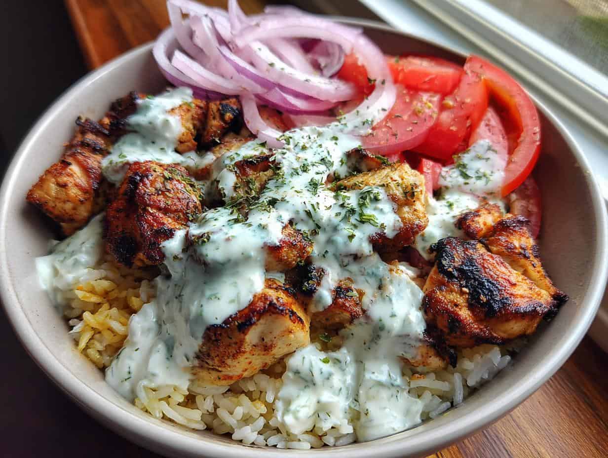 Savory Chicken Tzatziki Bowls Recipe in 45 Minutes