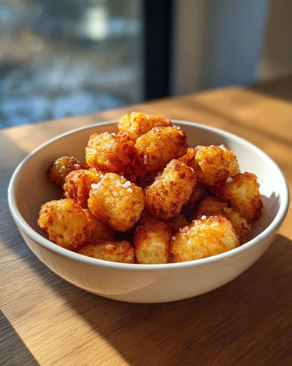 Crispy Air Fryer Frozen Tater Tots - detail 2