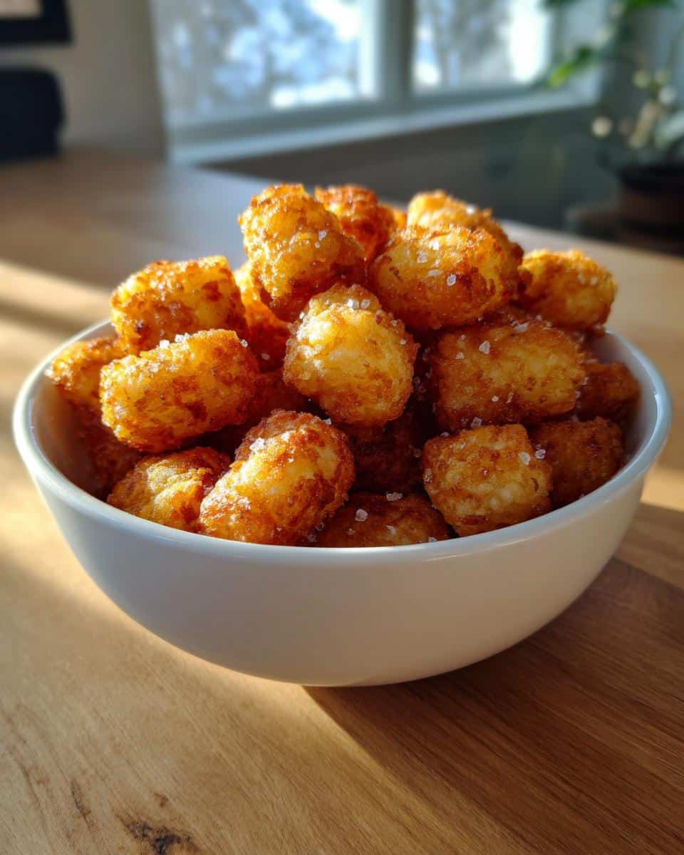 Crispy Air Fryer Frozen Tater Tots - detail 3