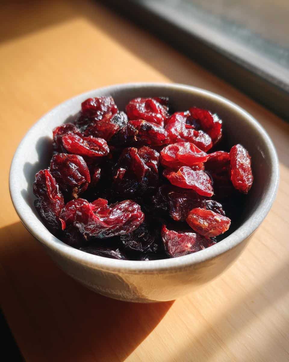 Dried cranberries - detail 3