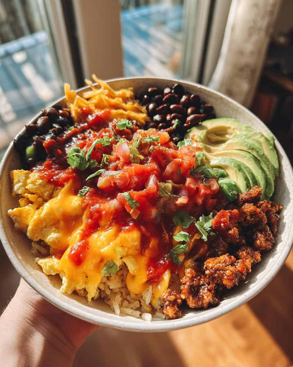 Easy Breakfast Burrito Bowl Recipe - detail 2