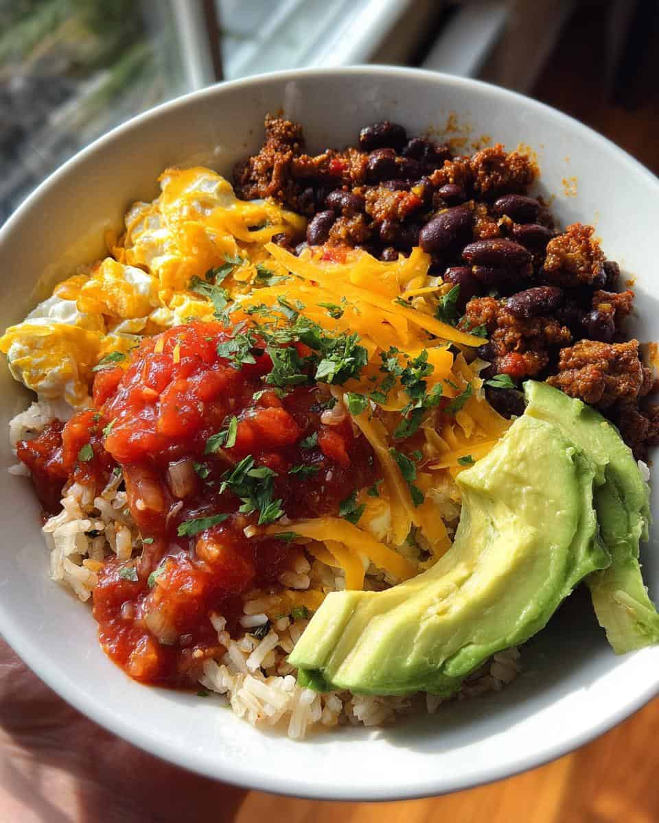 Easy Breakfast Burrito Bowl Recipe - detail 3