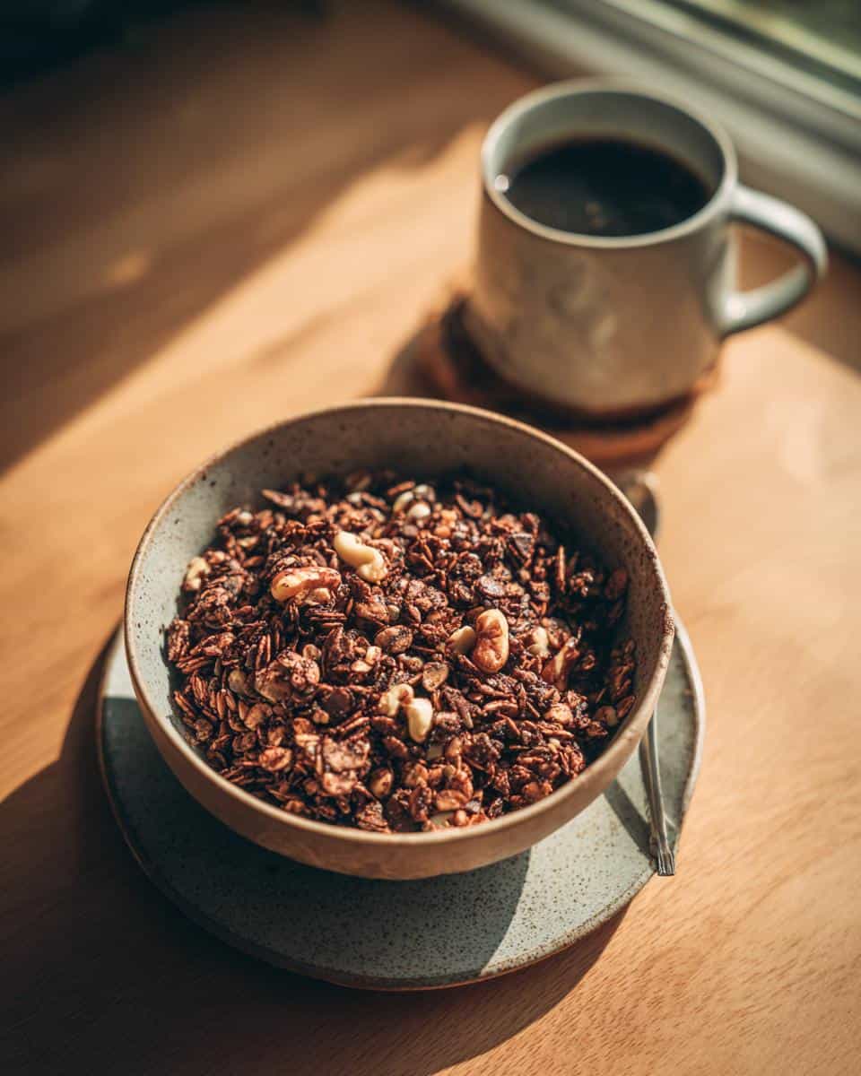 Easy Chocolate Granola Recipe - detail 3