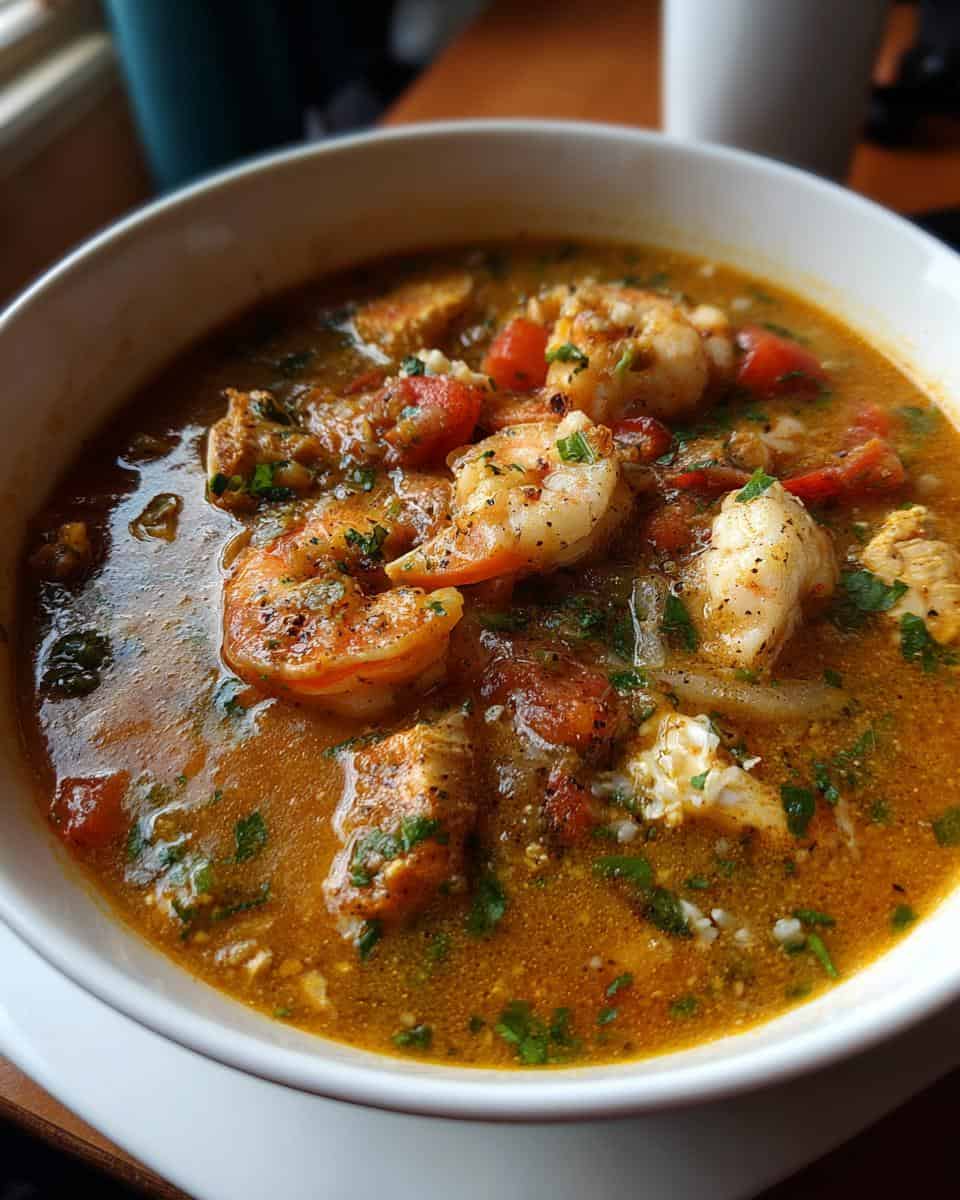 Easy Keto Gumbo with Crab and Shrimp - detail 2