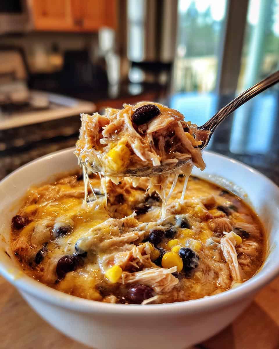 Easy Queso Chicken Chili - Soup Recipe - detail 1