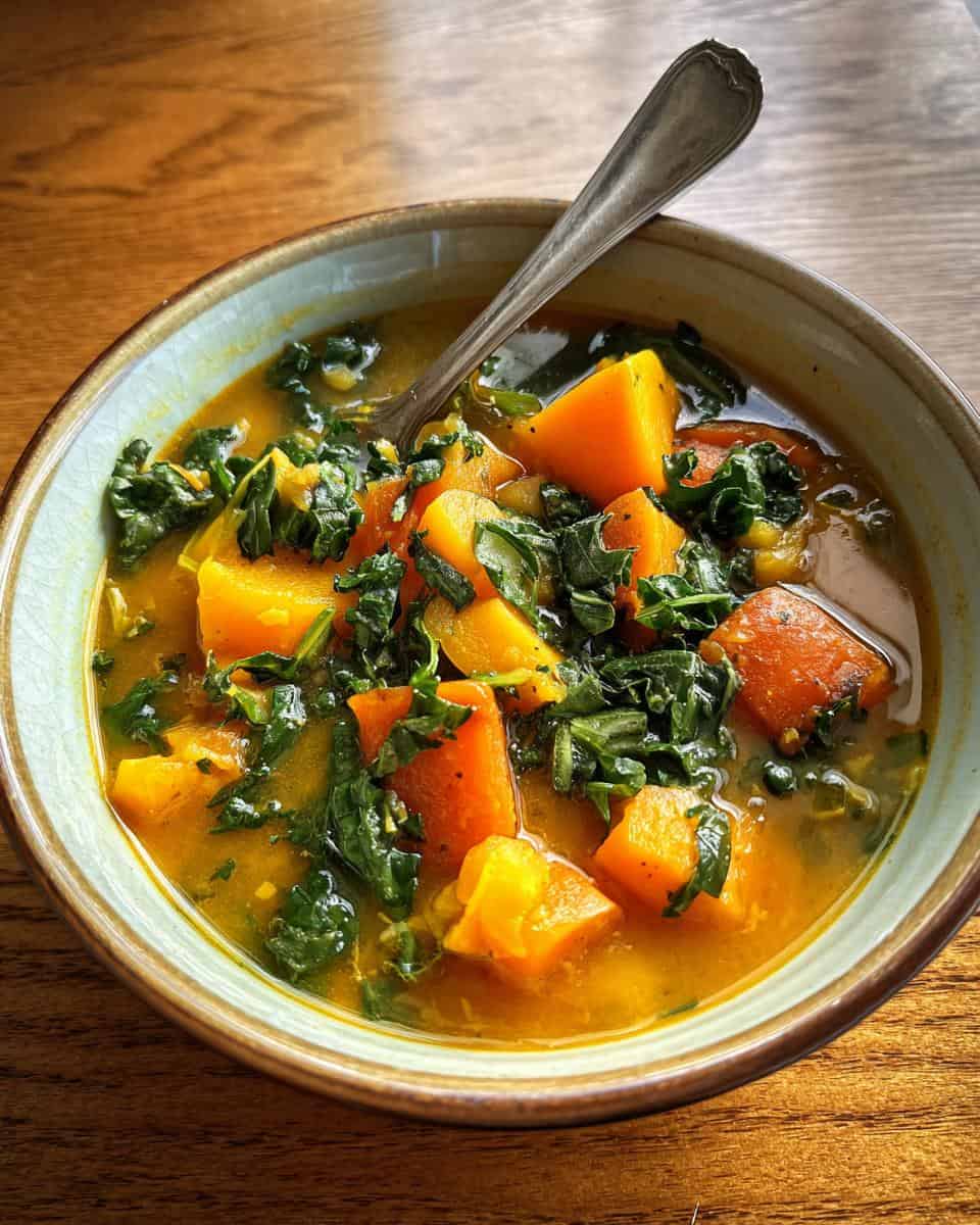 Fall Harvest Vegetable Soup Recipe - detail 1