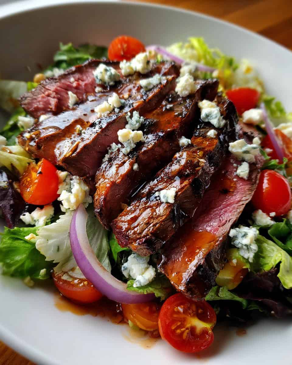 Fresh Steak Salad with Vinaigrette - detail 1